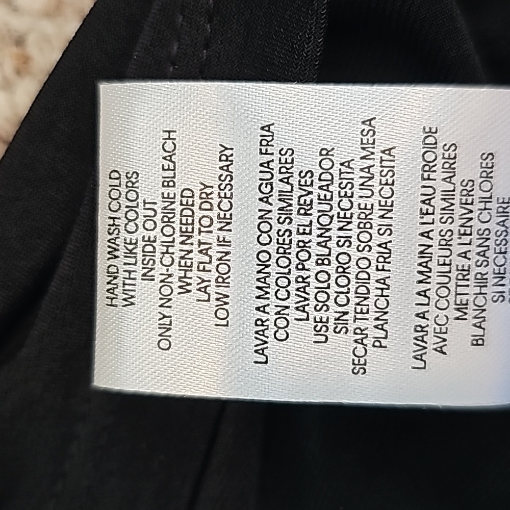 NWOT Calvin Klein black top sz M - Picture 10 of 13